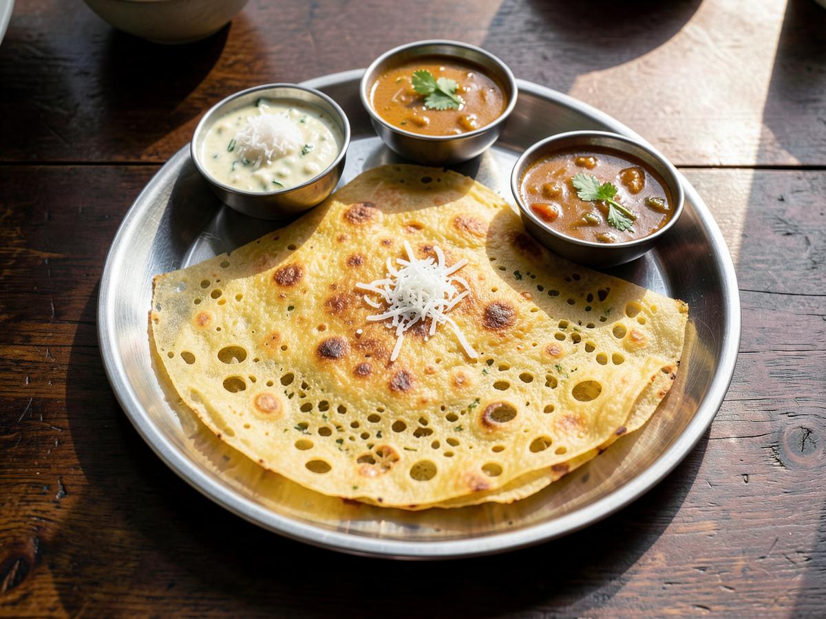 Rava Dosas at Komala Vilas, Sunnyvale